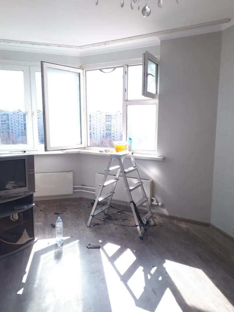 Мытье окон после ремонта